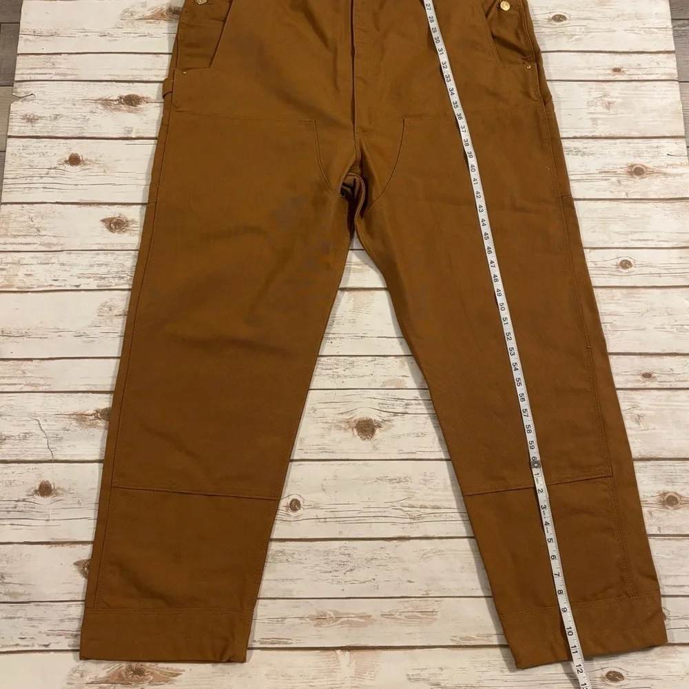 CARHARTT RELAXED FIT DUCK BIB OVERALL CARHARTT BROWN 46X34